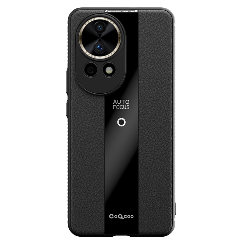 Q.COO Non-slip Case for Huawei nova 12 Pro 5G / 12 Ultra 5G Cover Leather+TPU+Acrylic Slim Smartphone Shell Q.COO Non-slip Case for Huawei nova 12 Pro 5G / 12 Ultra 5G Cover Leather+TPU+Acrylic Slim Smartphone Shell